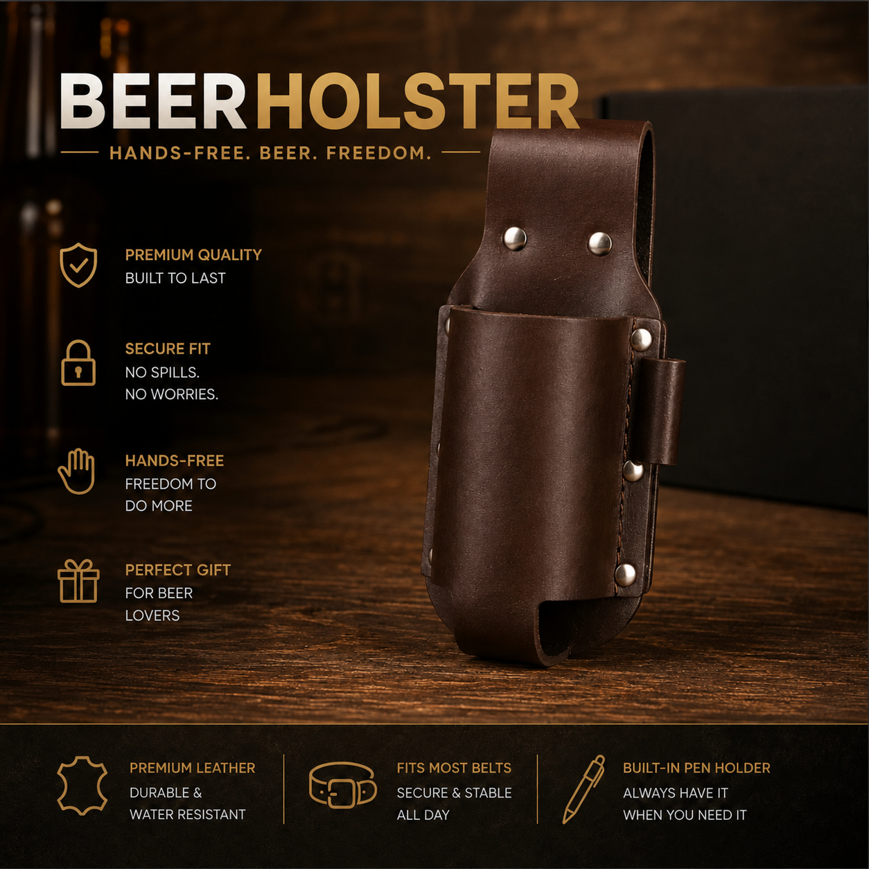 Tactical Beer Holster