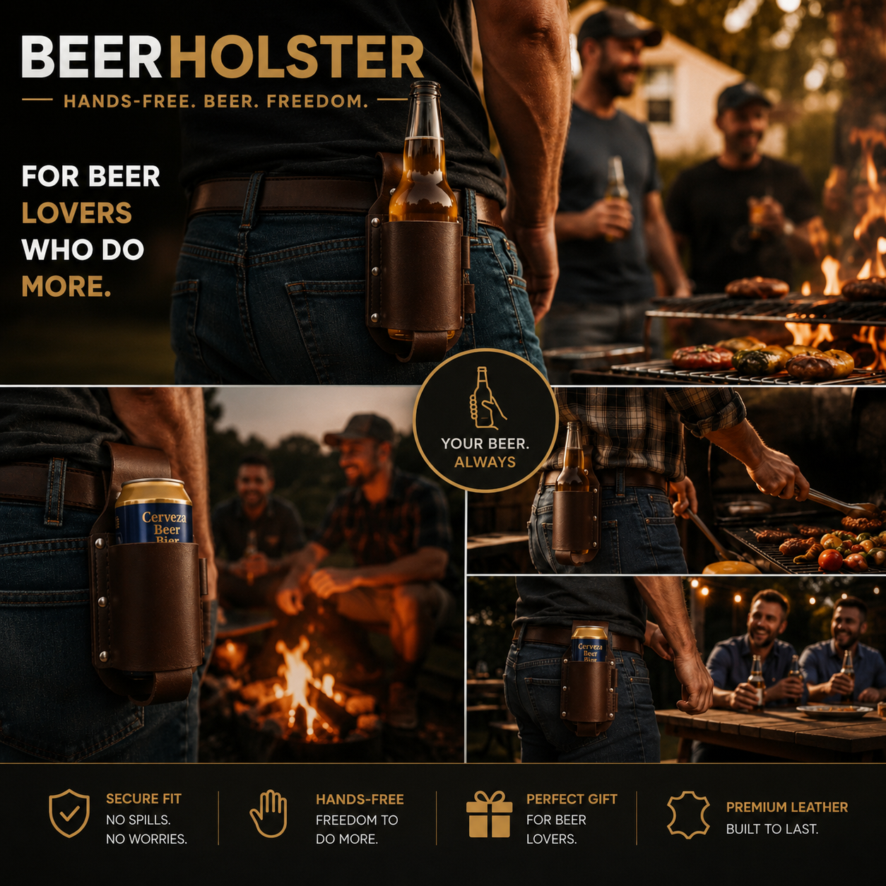 Tactical Beer Holster